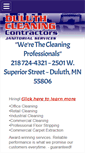 Mobile Screenshot of duluthcleaning.com
